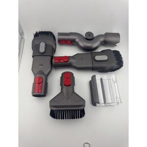 Dyson V8-V10 Quick Release Vacuum Attachment 5PC Tool Set Multi Angle Brush Clip
